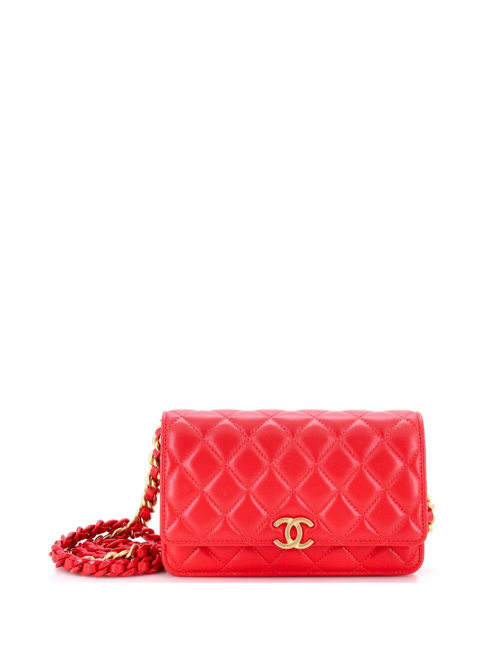 Chanel Lacquered Metal Cc Wallet On #352341C30B